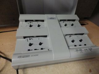 Telex Copyette 1 2 3 High Speed Mono Cassette Copier Tape Duplicator & Cover 2
