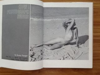 1967 Bunny Yeager How I Photograph Nudes HC/DJ Bettie Page Sexy Photos 2