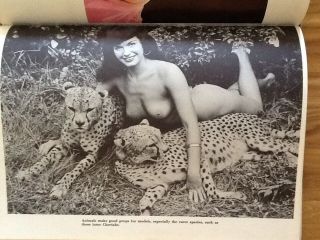 1967 Bunny Yeager How I Photograph Nudes HC/DJ Bettie Page Sexy Photos 5