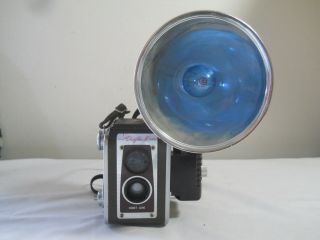 Vintage Kodak Duaflex Iv Camera Kodet Lens Kodalite Lumaclad Reflector
