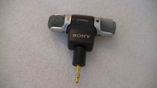 Sony Ecm - Ds70p Stereo Microphone,  Made In Japan