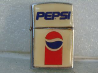 Vintage Pepsi Pepsi Cola Advertising Memorabilia Cigarette Lighter $9.  95 No Rsrv
