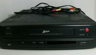 Zenith Vrl2110 4 - Head Vcr Recorder And Vhs Player With Remote