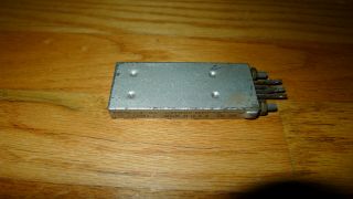 Western Electric silver 141F Oil Capacitor for tube preamp amp.  5 mf.  25 mf 2