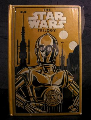 The Star Wars Trilogy - Silver & Gold C3po Cover - Leather Bound Edition