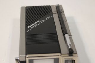 VTG Panasonic TR - 1030P Made in Japan AC/DC 4 Way Portable Handheld TV UHF VHF 3