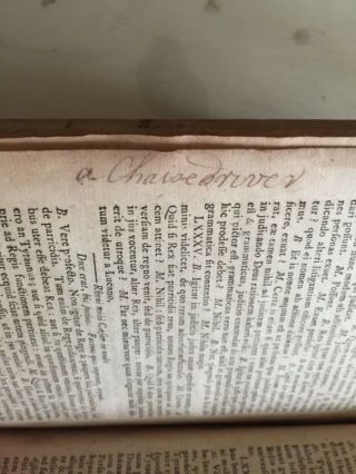 Manuscript fortune telling game in Buchanan (1762) Rerum Scoticarum Historia 2