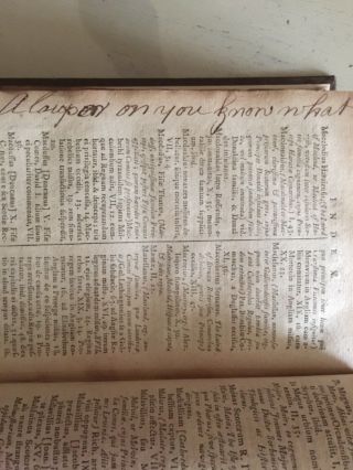 Manuscript fortune telling game in Buchanan (1762) Rerum Scoticarum Historia 7
