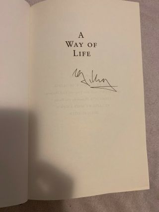 Reg Kray A Way Of Life Signed Book Kray Twins Gangsters