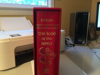 J.  R.  R.  Tolkien Classic Work Lord Of The Rings Special Slipcased Issue