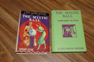 Judy Bolton - 7 The Mystic Ball By Margaret Sutton - Hc Dj -