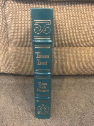 Treasure Island By Robert Louis Stevenson - Easton Press Leatherbound