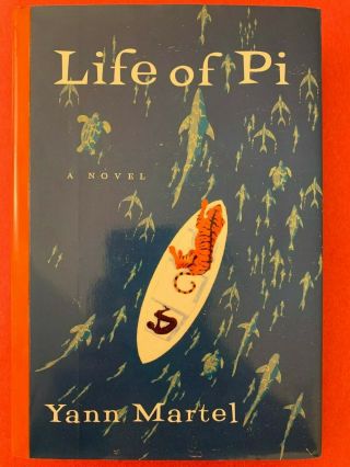 The Life Of Pi Hand Signed By Yann Martel True First Us Printing Hardcover Book