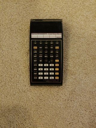 Vintage Texas Instruments Sr - 59 Programmable Electronic Module Calculator (parts