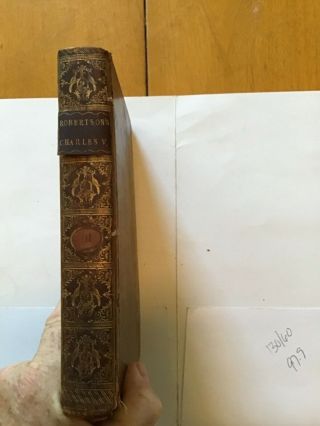 1782 dedicated to King George III - The History of the Reign of Charles V Vol III 2