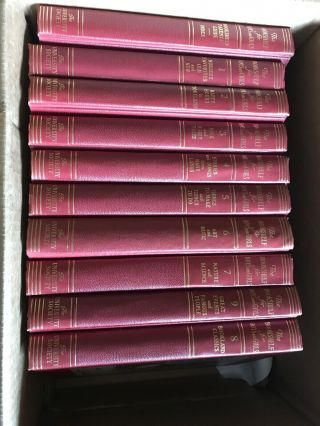 The Bookshelf For Boys And Girls 10 Volume Set 1959 Volume 1 - 9 Plus Index