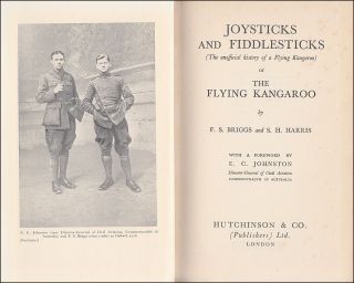 JOYSTICKS AND FIDDLESTICKS WWI Royal Flying Corps AUSTRALIA Early History QANTAS 3