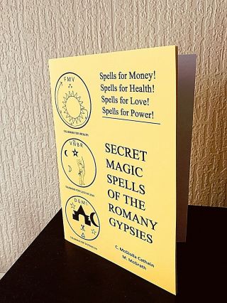 Secret Magic Spells Of The Romany Gypsies - Finbarr Occult Grimoire Black Magick