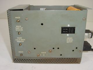 Vintage Ampex 350 351 354 Reel to Reel Motor Control Circuit Box 2 5