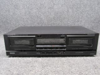 Onkyo Ta - Rw400 Stereo Cassette Dual Tape Deck Dubbing Recorder