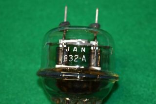 One Jan Crc 832a Rca Nos Nib Transmitter Power Vacuum Tube