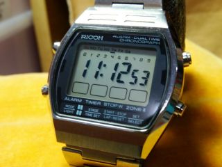 Vintage Ricoh Rare 1980 Chrono Timer Alarm Module 826003 Great