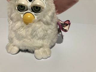 Vintage 1998 Furby Model 70 - 800 White by Tiger Not 2