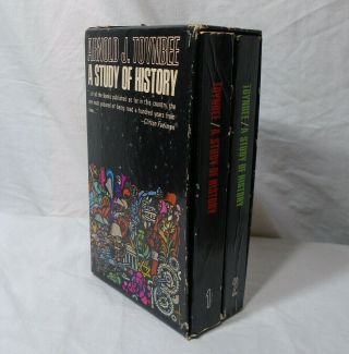 A Study Of History Box Set Arnold J Toynbee Laurel Edition Dell 1978 Vol 1 2
