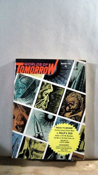 Frederik Pohl / Worlds Of Tomorrow Vol 3 No 4 Issue 16 November 1965 1st Edition