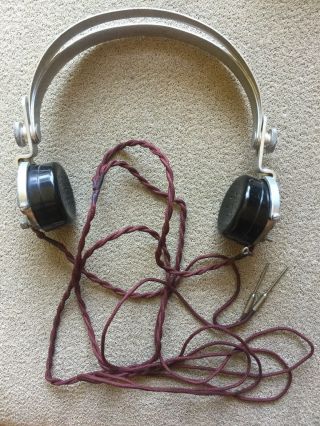 Vintage S.  G Brown Ltd London Pat 29833 - 10 Headphones Headset