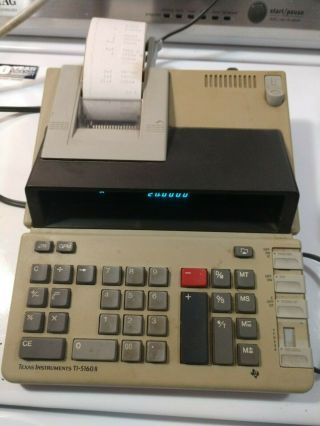 Texas Instruments Ti - 5160 Ll Electronic Calculator