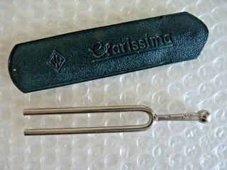 Tuning Fork Clarissima Germany W/ Sleeve Instrument Accessory Vintage Neocurio