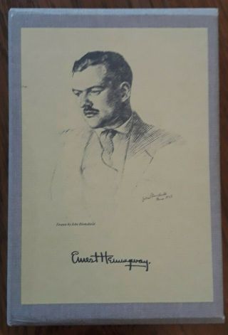 The Sun Also Rises (Ernest Hemingway) First Edition Library HC/DJ slipcase 6