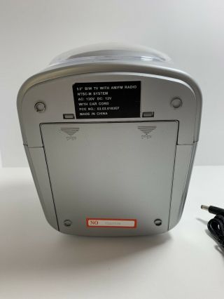 Sony Mega Watchman FD - 500 Black & White TV FM Am Receiver 5