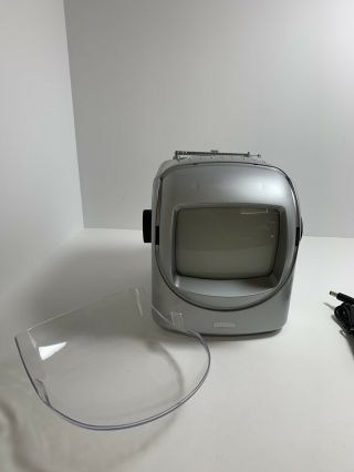 Sony Mega Watchman FD - 500 Black & White TV FM Am Receiver 6
