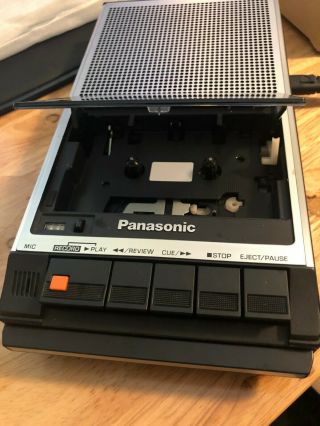 Vintage Panasonic Line RQ - 2739 Portable Cassette Tape Recorder Cond. 3