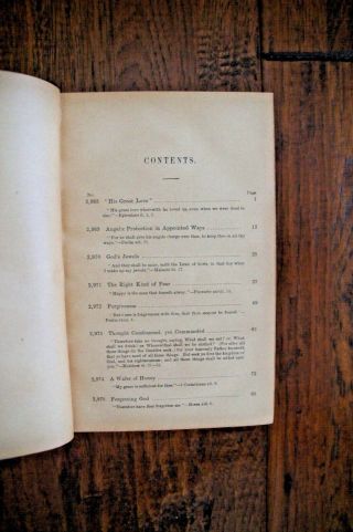 1906 C H SPURGEON Metropolitan Tabernacle Pulpit Sermons - Fine Half Leather 5