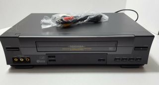Toshiba W - 528 4 - Head Hifi Vhs Vcr Video Cassette Recorder No Remote