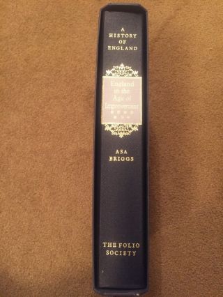 England In The Age Of Improvement A History Of England Asa Briggs Folio Society