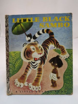 Little Golden Books Little Black Sambo 1948 Edition By Helen Bannerman