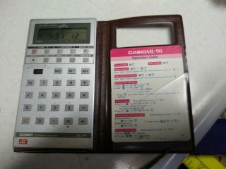 Vintage RARE CASIO ML - 90 Musical Watch Calculator 2