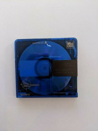 Sony MD Walkman Digital Recording MZ - R55 with mini disc 4