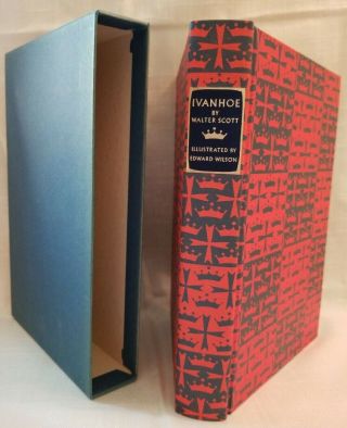 Ivanhoe By Sir Walter Scott Heritage Press 1950 Illustrated By Edward A Wilson