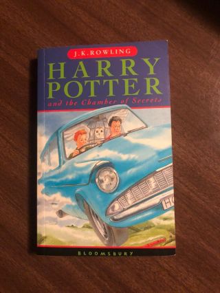 First Edition 35th Print " Harry Potter And The Chamber Of Secrets " Bloomsbury