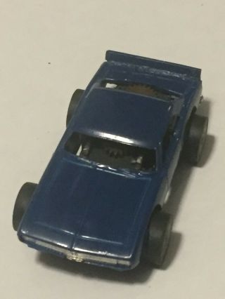 Vintage Blue Slot Car Ford Or Chevrolet Prob A/fx