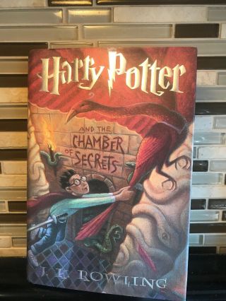 1st American Edition Harry Potter And The Chamber Of Secrets