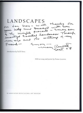 Mary Randlett Landscapes - Signed,  Inscribed By Mary Randlett - Photography