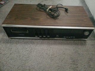 Ross Am - Fm 45w Stereo Receiver 8 - Track Tape Player Model 6800 All