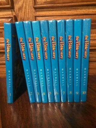 The Bible Story Arthur Maxwell Complete Ten 10 Volume Set Christian Children