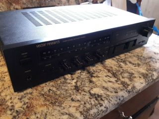 Vintage Vector Research Vr - 2200 Am/fm Stereo Receiver,  Fully